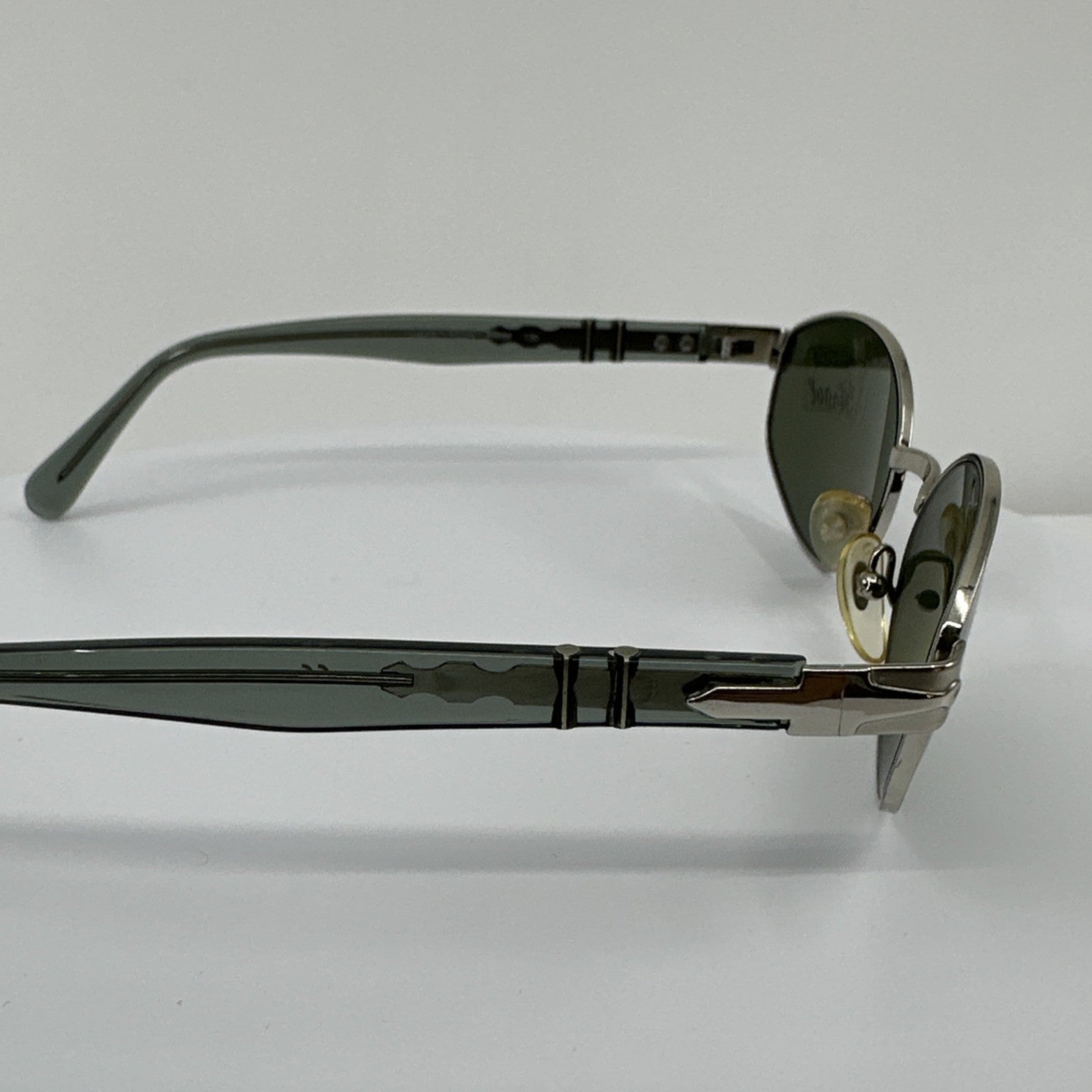 Vintage Persol PE 2042-S Silver Sunglasses - Super Vision Optical