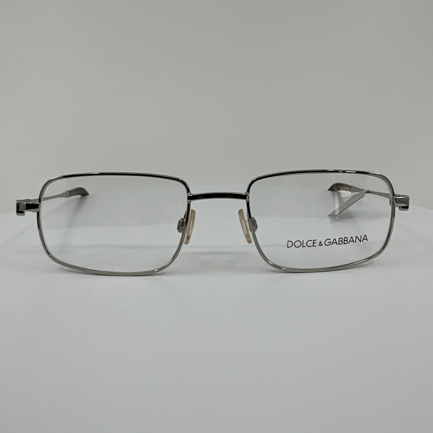 Vintage Dolce & Gabbana DG 458 Silver Eyeglasses - Super Vision Optical