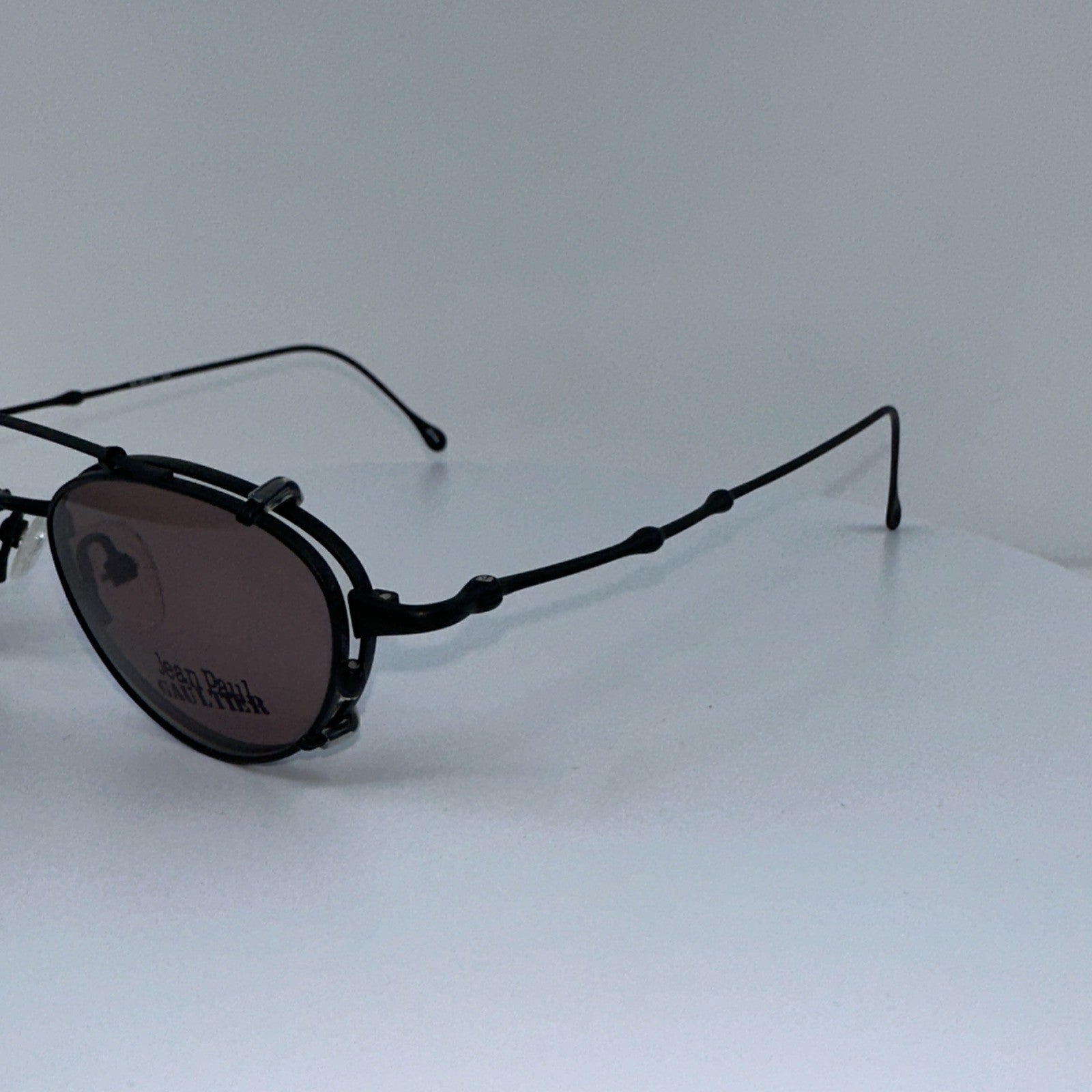 Vintage Jean Paul Gaultier JPG 55-0018 Black Eyeglasses - Super Vision Optical