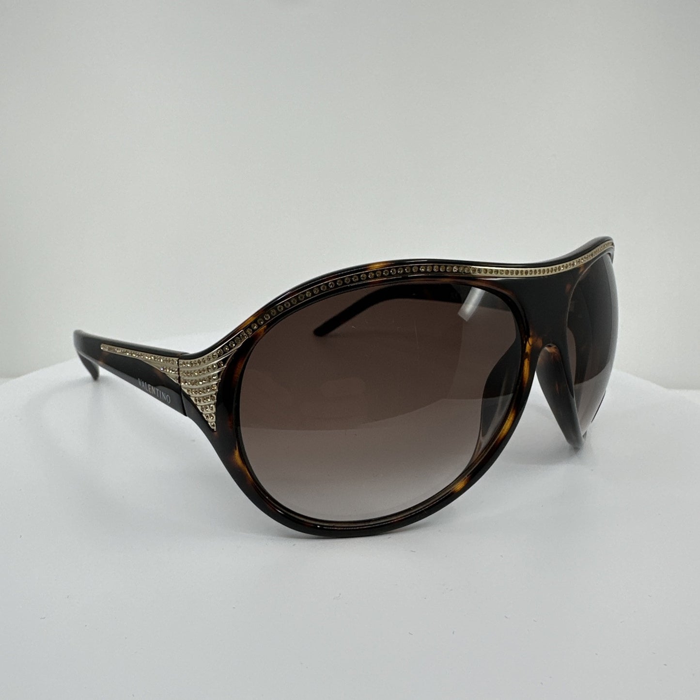 Vintage Valentino Valentino 5445/S Tortoise Sunglasses - Super Vision Optical