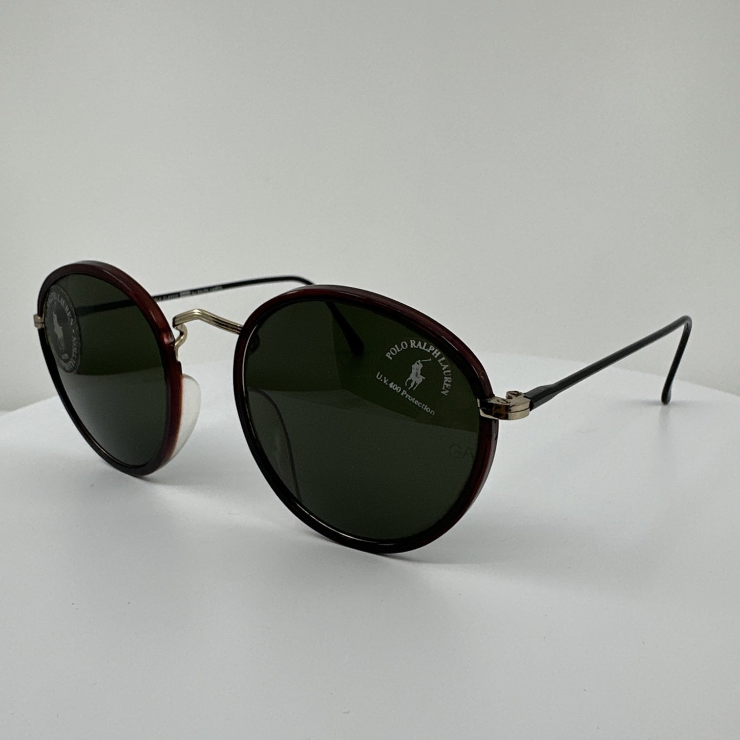 Vintage Polo Ralph Lauren Classic XXVIII By Ralph Lauren Black Sunglasses - Super Vision Optical