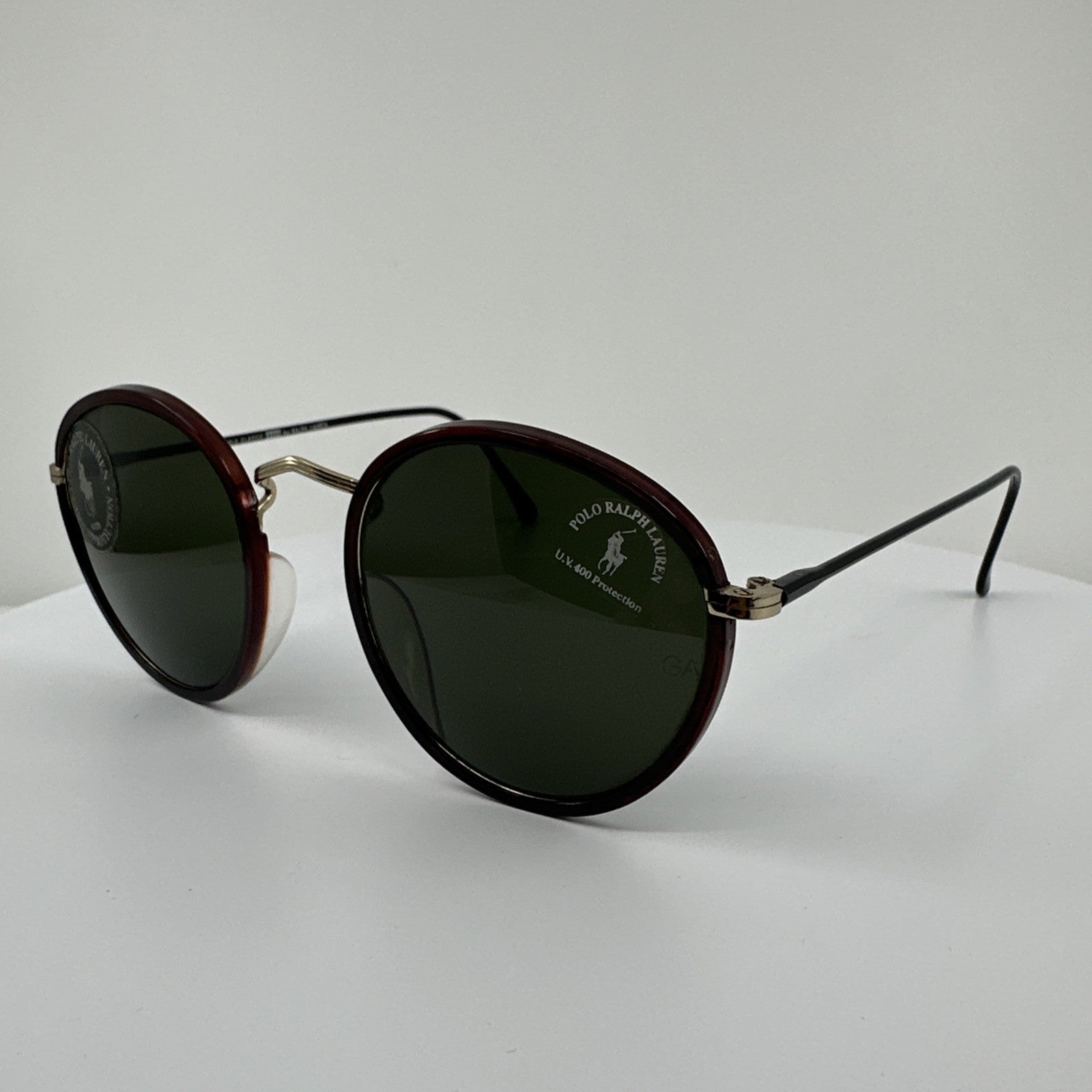 Vintage Polo Ralph Lauren Classic XXVIII By Ralph Lauren Black Sunglasses - Super Vision Optical