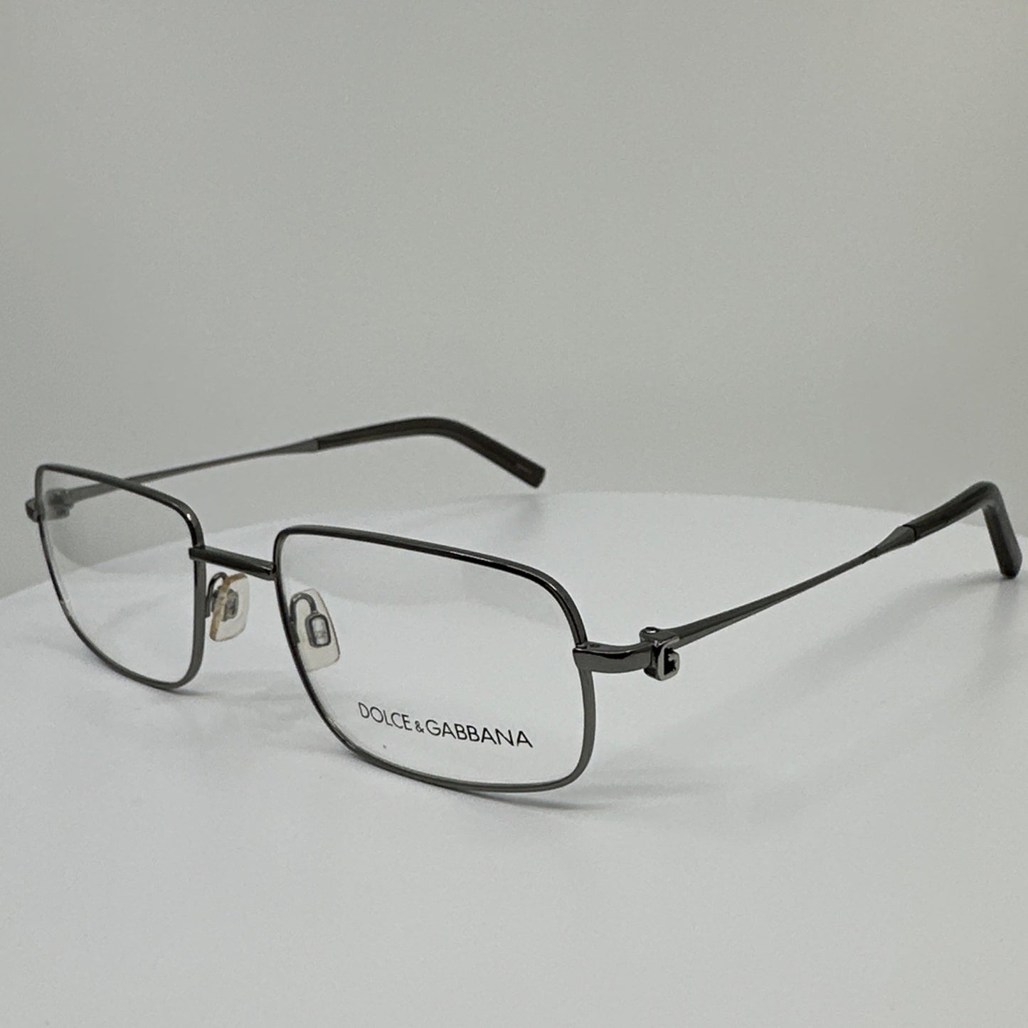 Vintage Dolce & Gabbana DG 458 Gunmetal Eyeglasses - Super Vision Optical