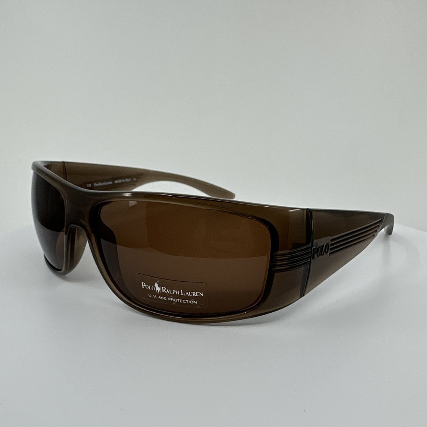 Vintage Polo Ralph Lauren POLO 1912/US Brown Sunglasses - Super Vision Optical