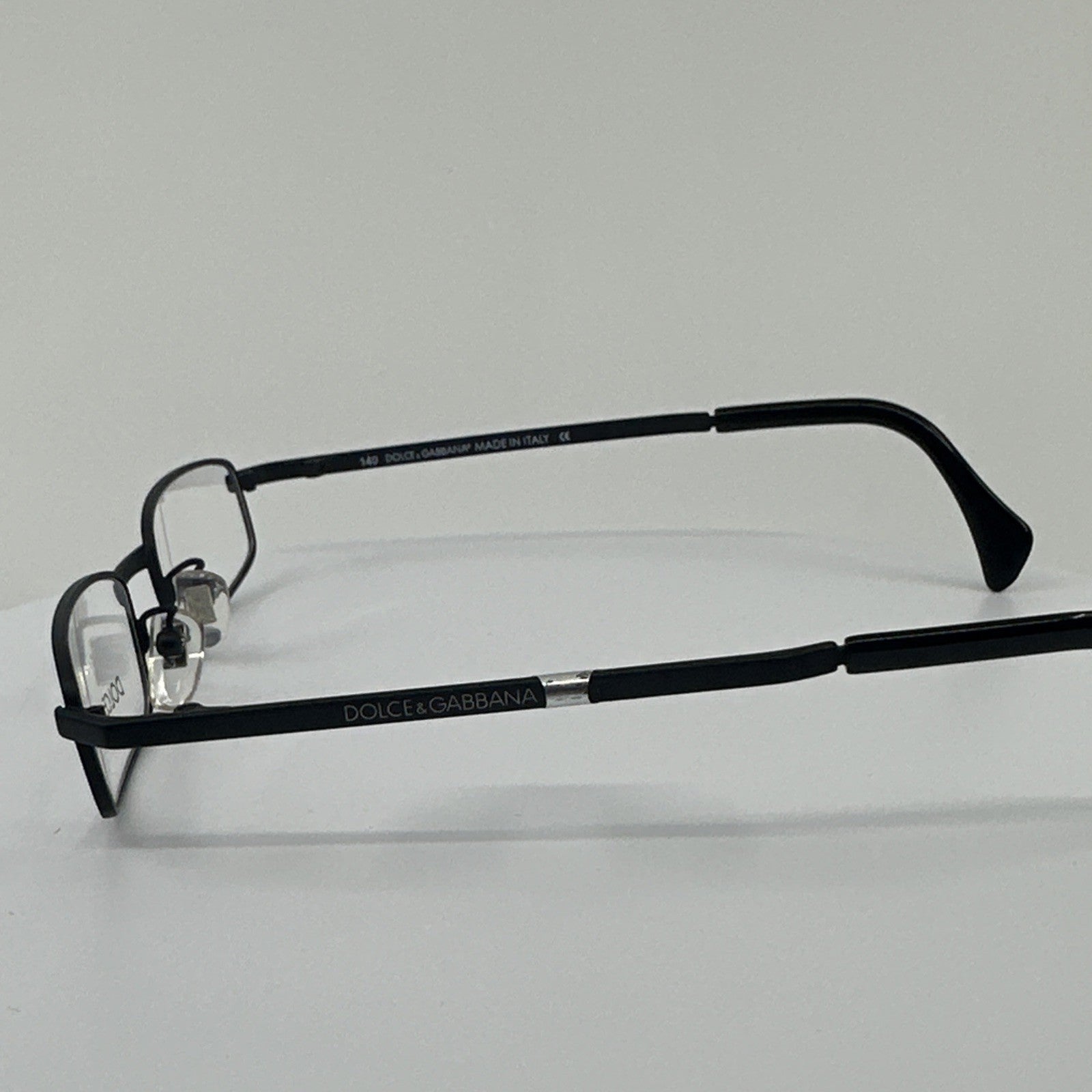 Vintage Dolce & Gabbana DG 357 Black Eyeglasses - Super Vision Optical