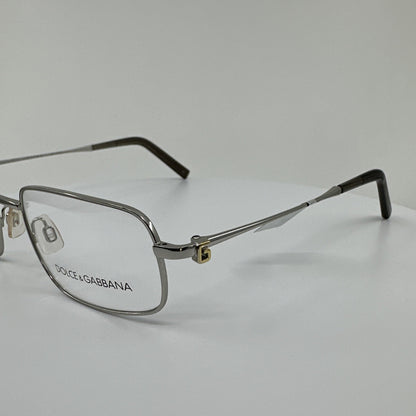 Vintage Dolce & Gabbana DG 458 Silver Eyeglasses - Super Vision Optical
