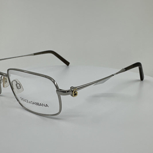 Vintage Dolce & Gabbana DG 458 Silver Eyeglasses - Super Vision Optical