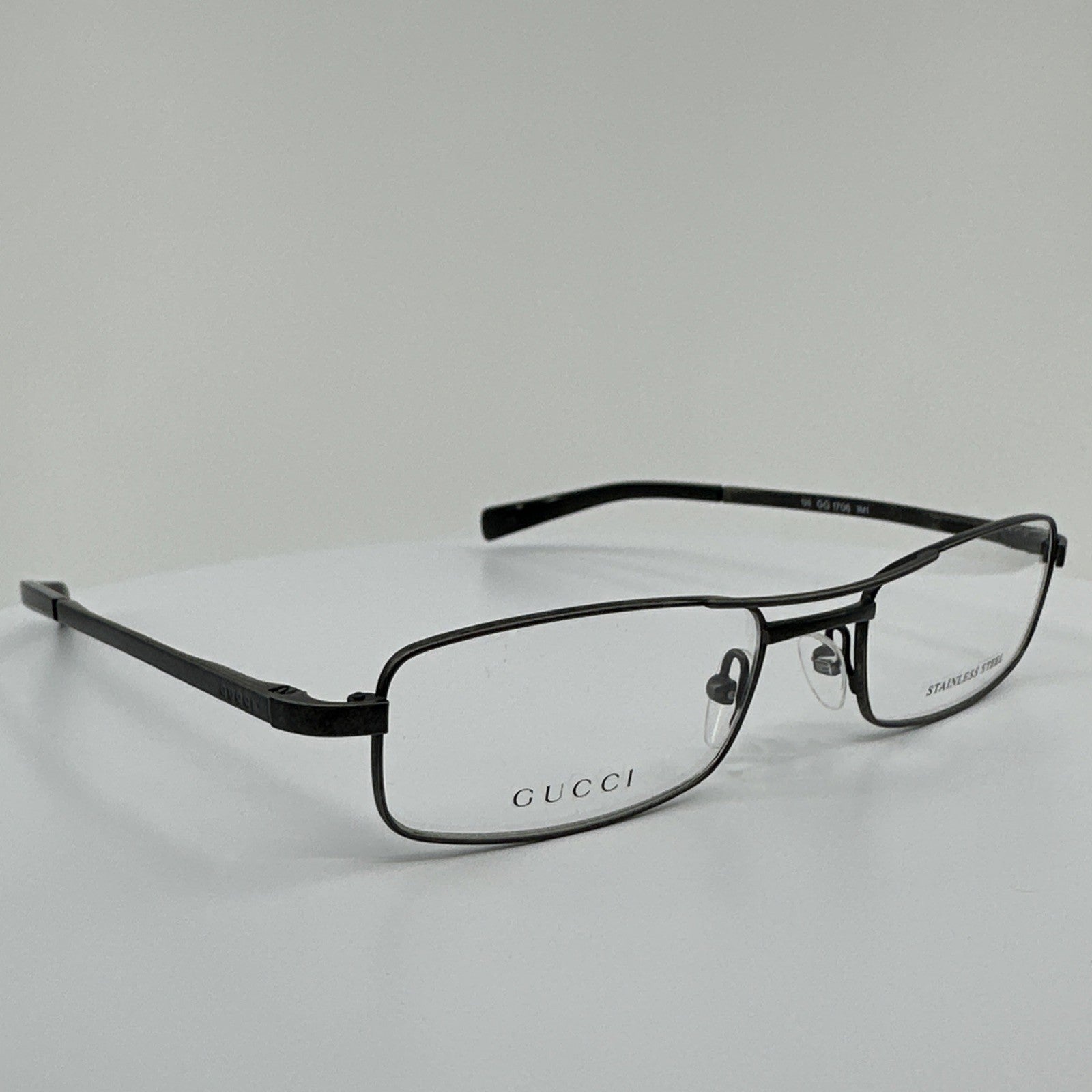 Vintage Gucci GG 1706 Brown Eyeglasses - Super Vision Optical