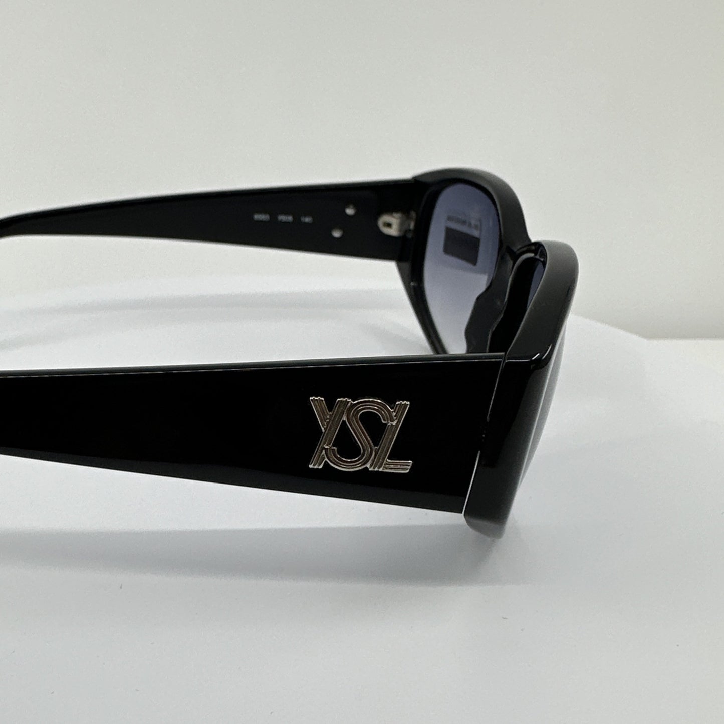 Vintage Saint Laurent YSL 6553 Black Sunglasses - Super Vision Optical