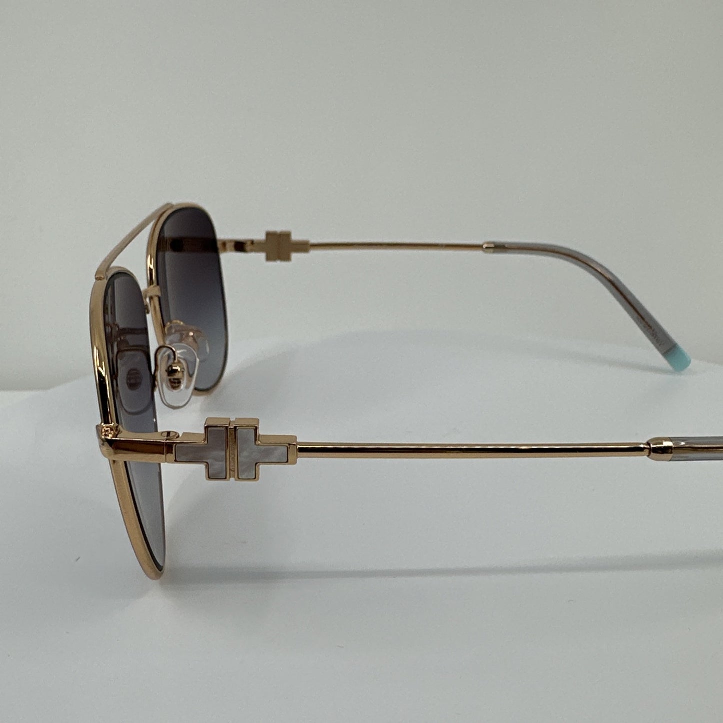 Vintage Tiffany & Co. TF 3080 Gold Sunglasses - Super Vision Optical