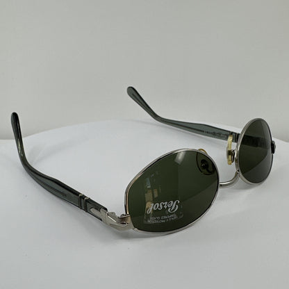 Vintage Persol PE 2042-S Silver Sunglasses - Super Vision Optical