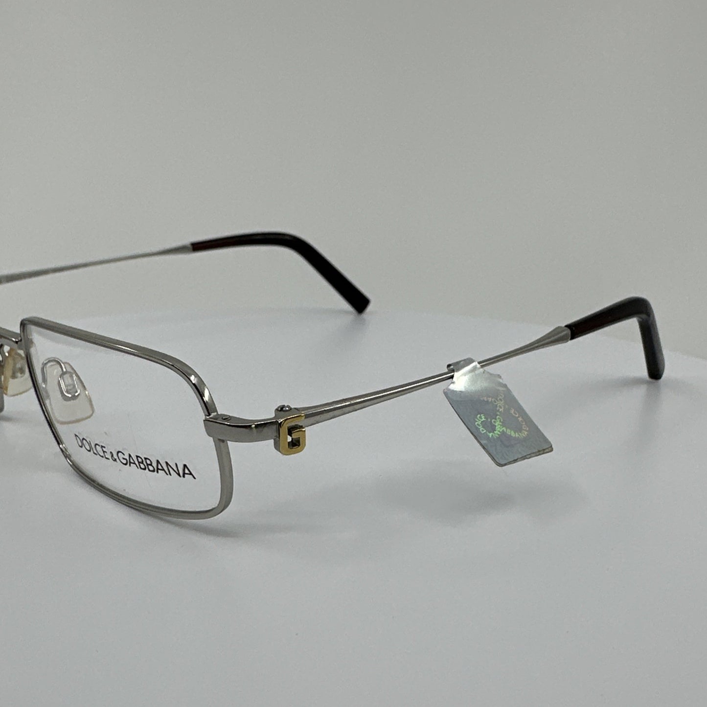 Vintage Dolce & Gabbana DG 457 Silver Eyeglasses - Super Vision Optical