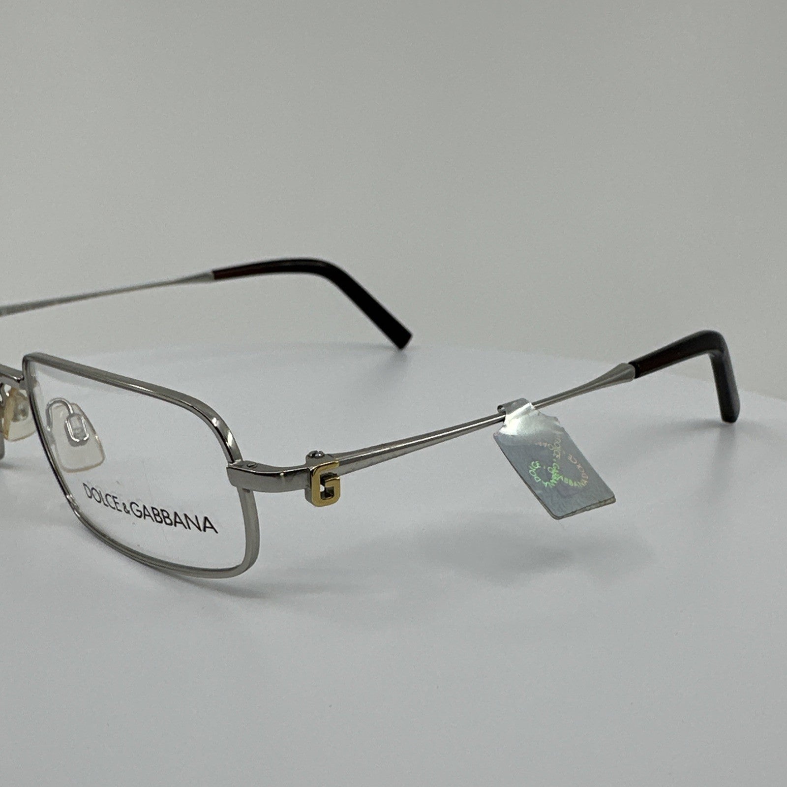 Vintage Dolce & Gabbana DG 457 Silver Eyeglasses - Super Vision Optical