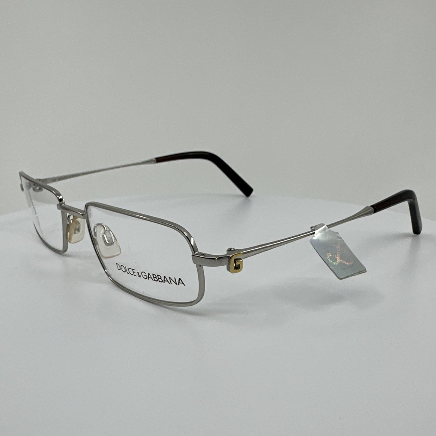 Vintage Dolce & Gabbana DG 457 Silver Eyeglasses - Super Vision Optical