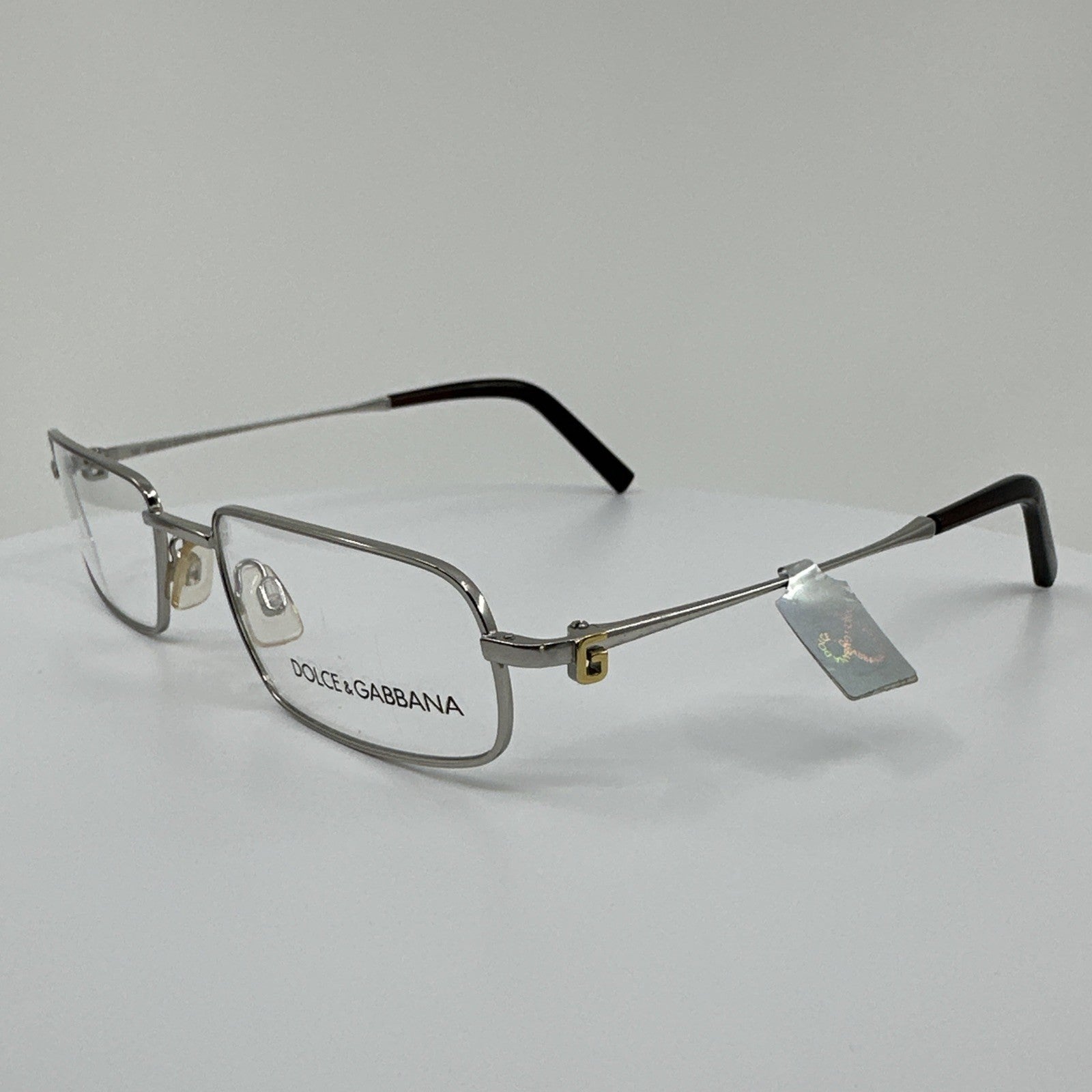 Vintage Dolce & Gabbana DG 457 Silver Eyeglasses - Super Vision Optical