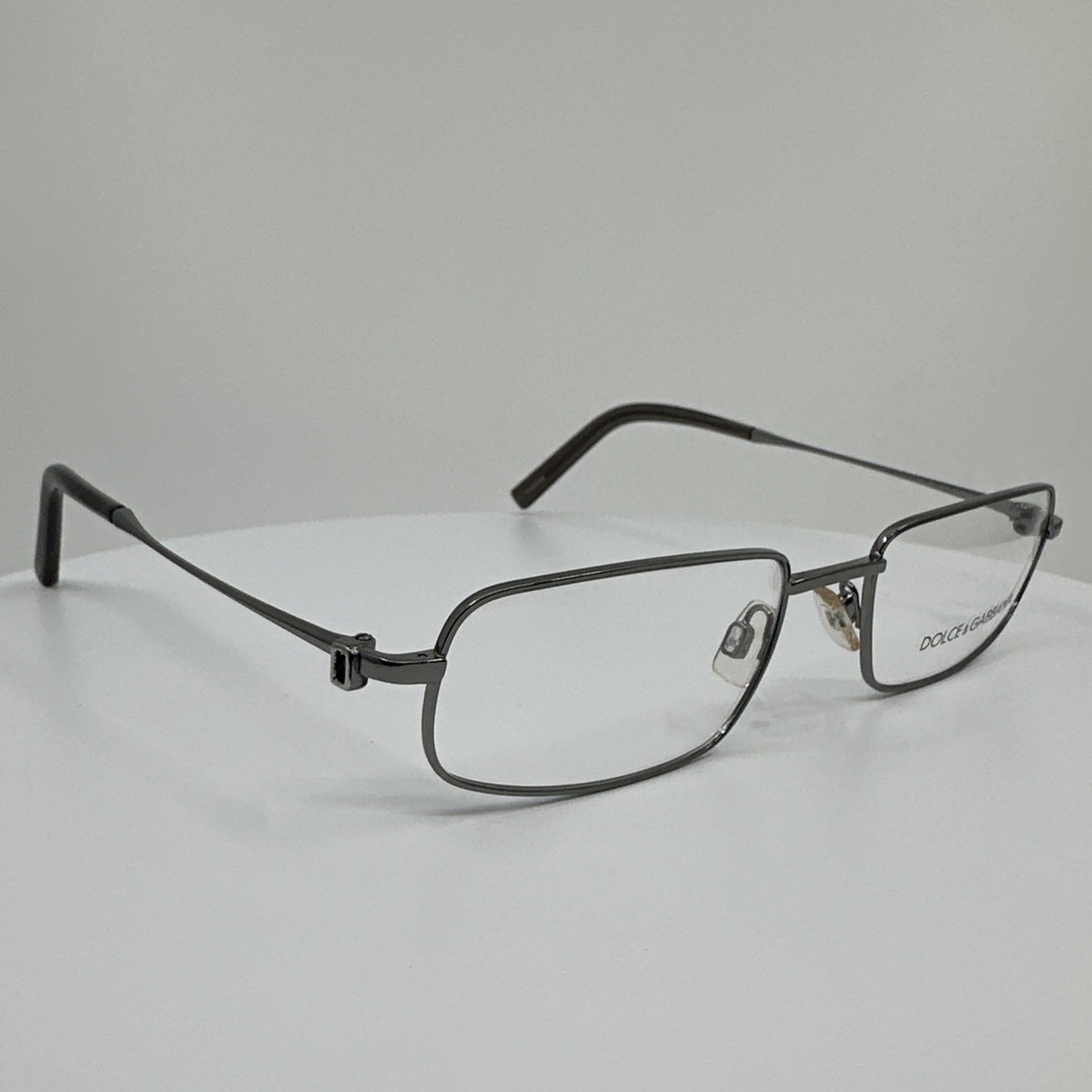 Vintage Dolce & Gabbana DG 457 Gunmetal Eyeglasses - Super Vision Optical