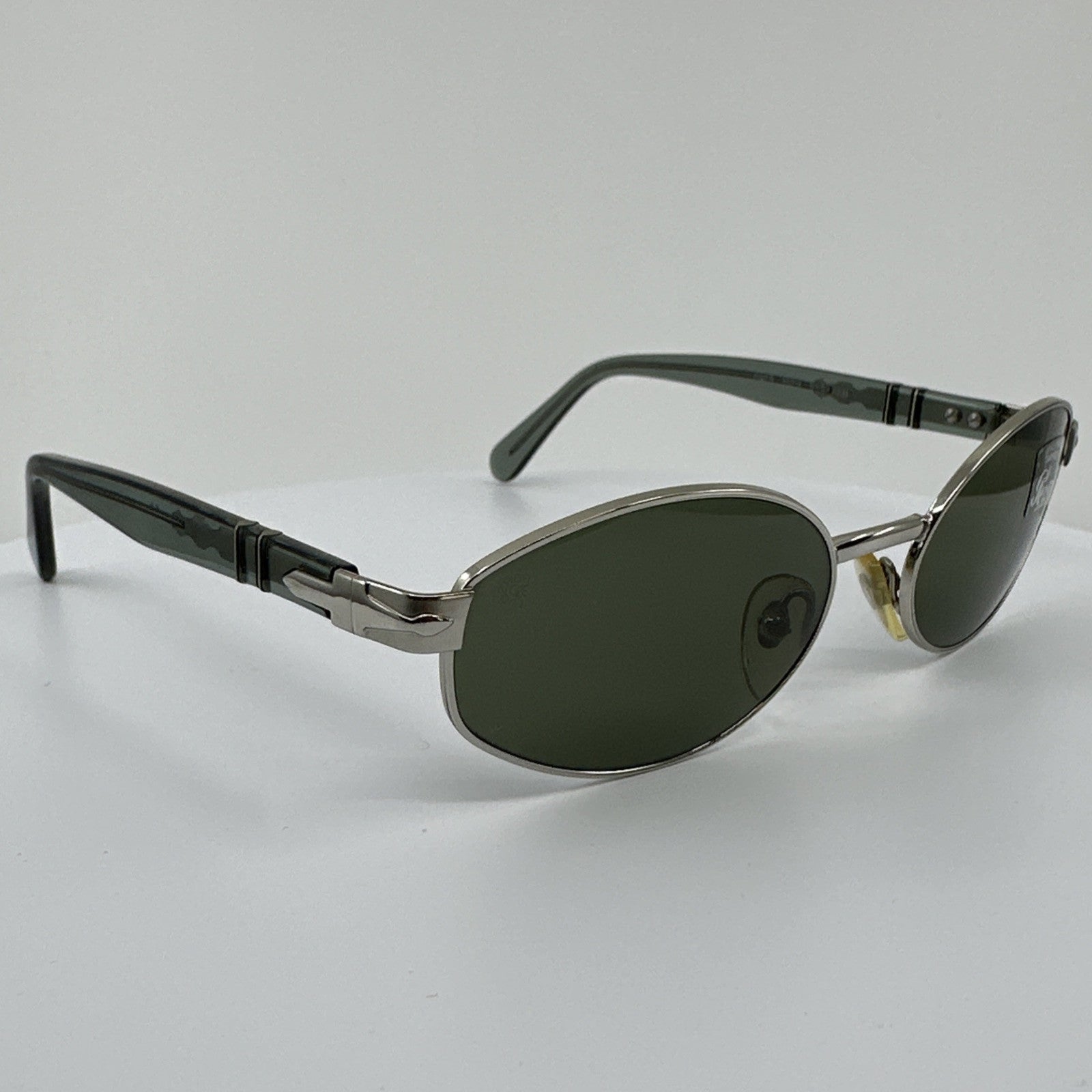 Vintage Persol PE 2042-S Silver Sunglasses - Super Vision Optical