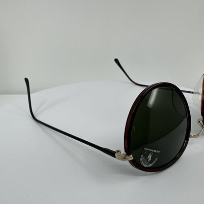 Vintage Polo Ralph Lauren Classic XXVIII By Ralph Lauren Black Sunglasses - Super Vision Optical
