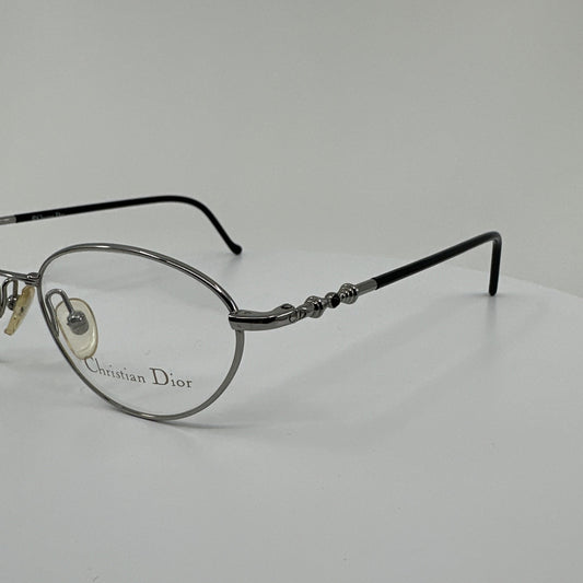 Vintage Christian Dior CD 3536 Silver Sunglasses - Super Vision Optical