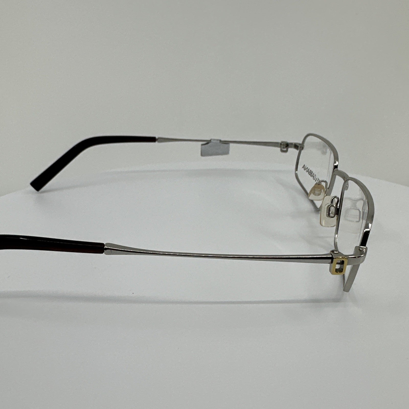 Vintage Dolce & Gabbana DG 457 Silver Eyeglasses - Super Vision Optical