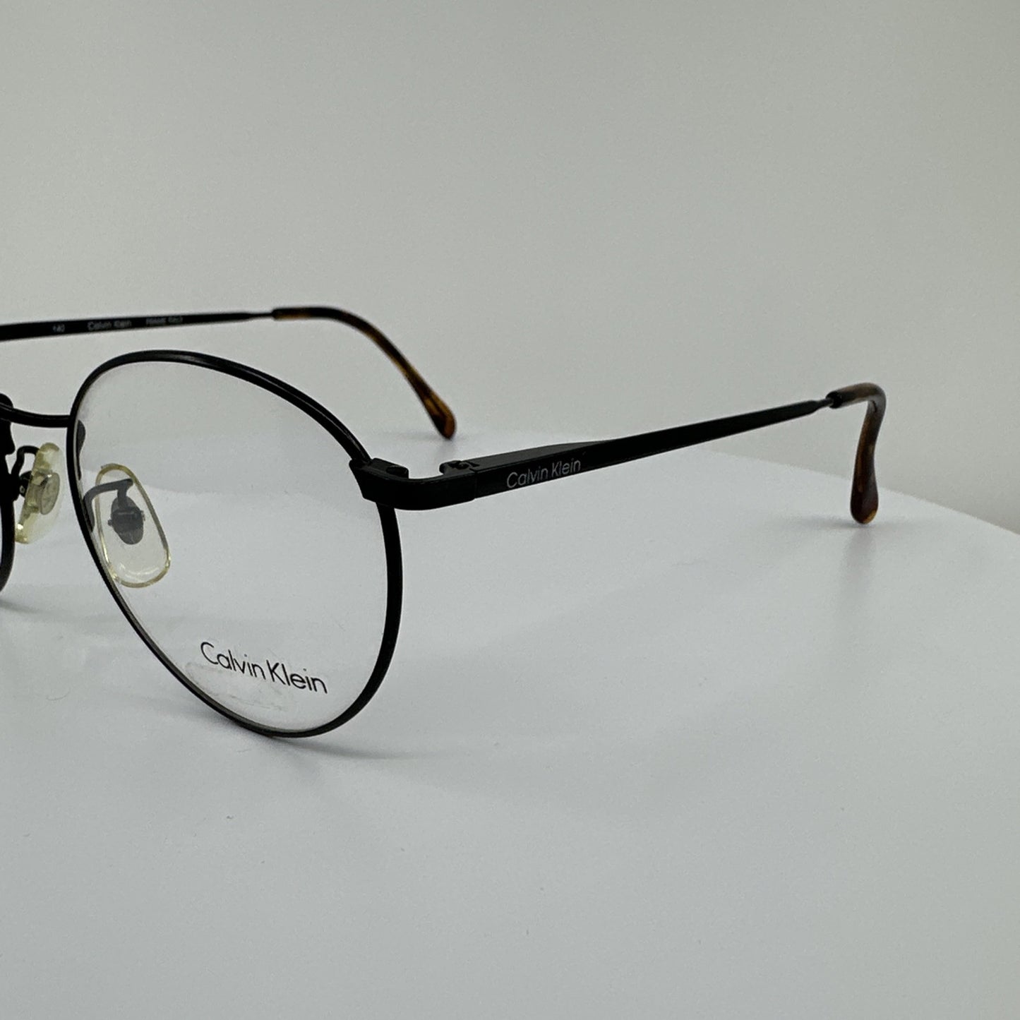 Vintage Calvin Klein CK 203 Black Eyeglasses - Super Vision Optical
