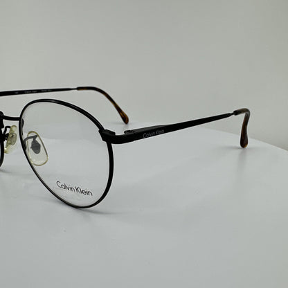 Vintage Calvin Klein CK 203 Black Eyeglasses - Super Vision Optical