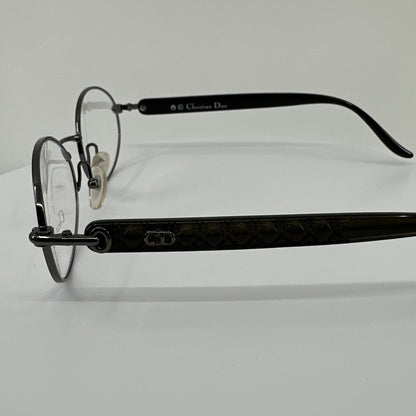 Vintage Christian Dior CD 3510 Gunmetal Eyeglasses - Super Vision Optical