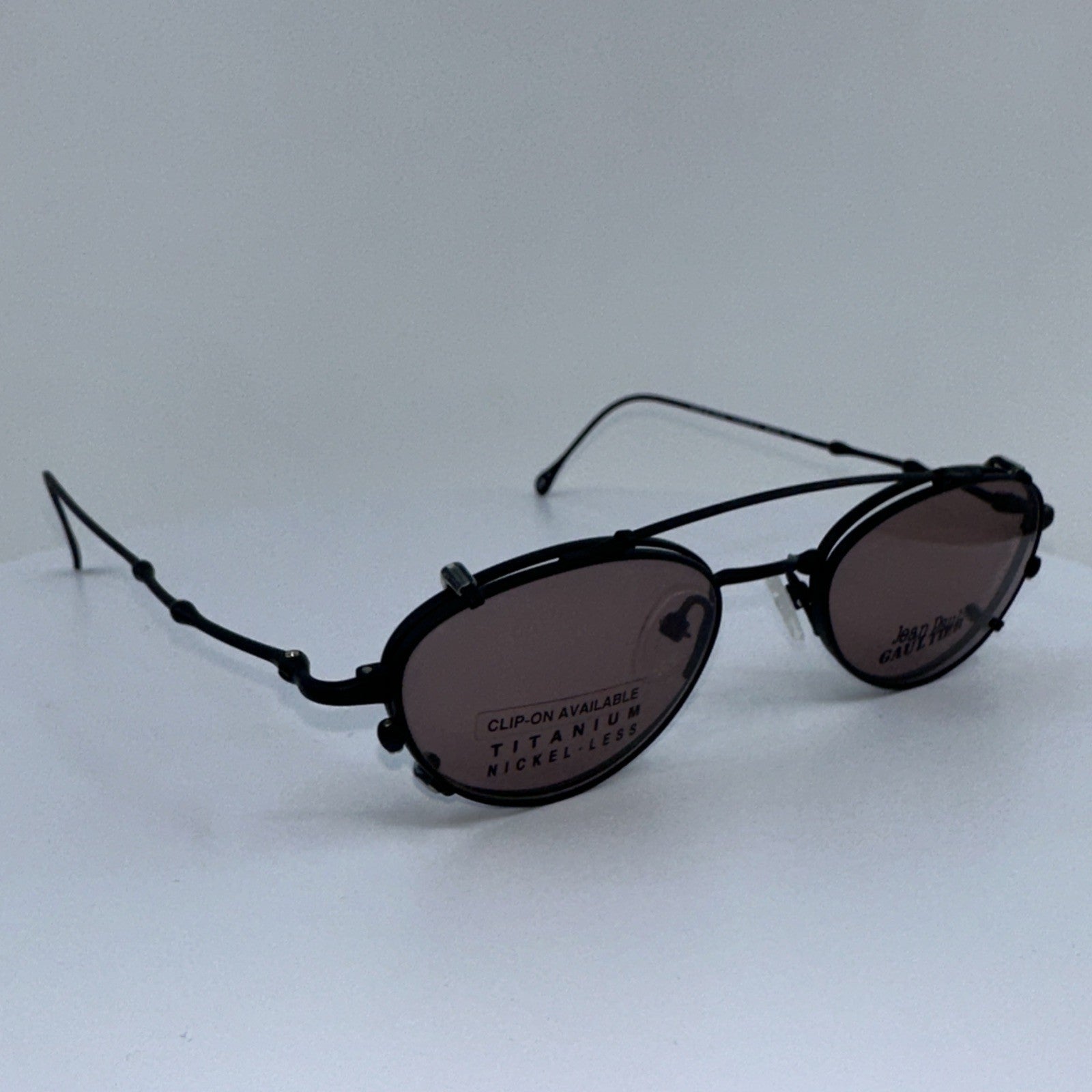 Vintage Jean Paul Gaultier JPG 55-0018 Black Eyeglasses - Super Vision Optical