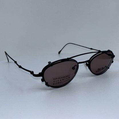 Vintage Jean Paul Gaultier JPG 55-0018 Black Eyeglasses - Super Vision Optical