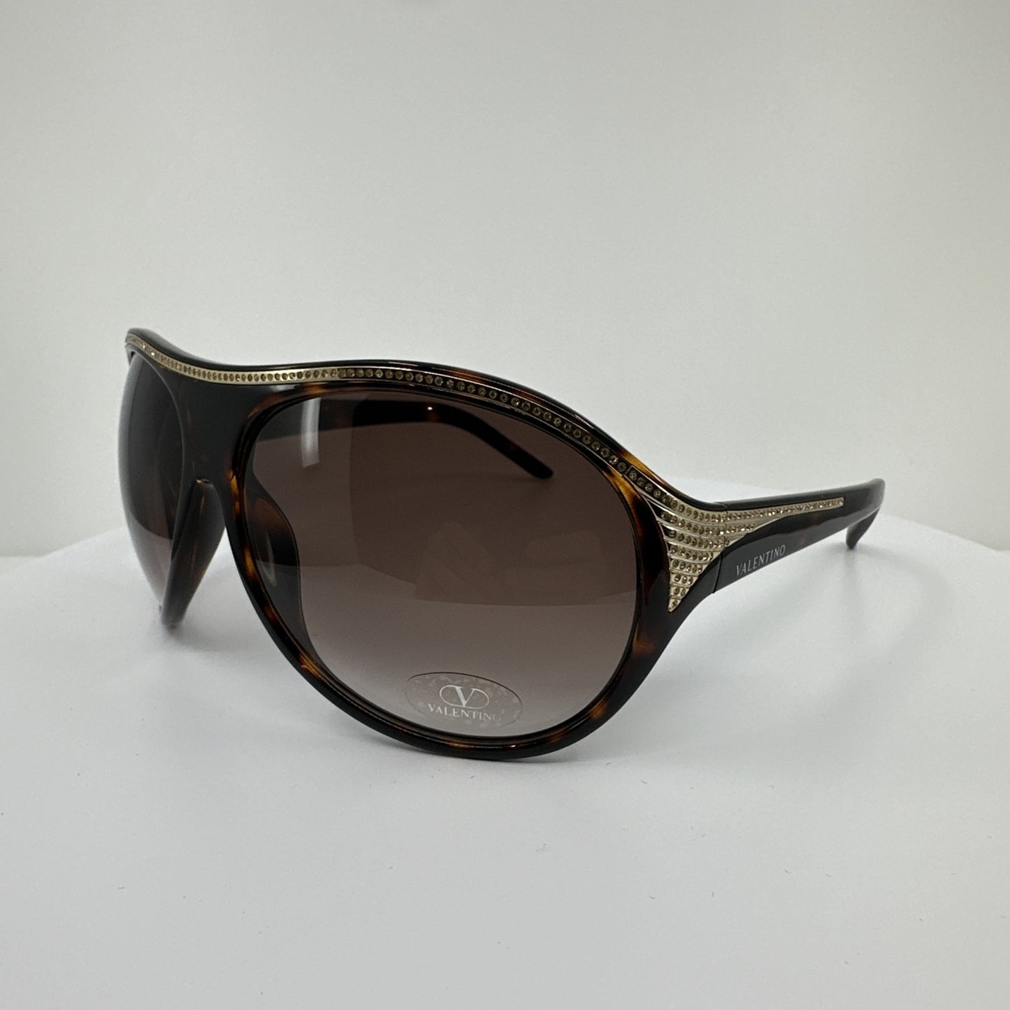 Vintage Valentino Valentino 5445/S Tortoise Sunglasses - Super Vision Optical
