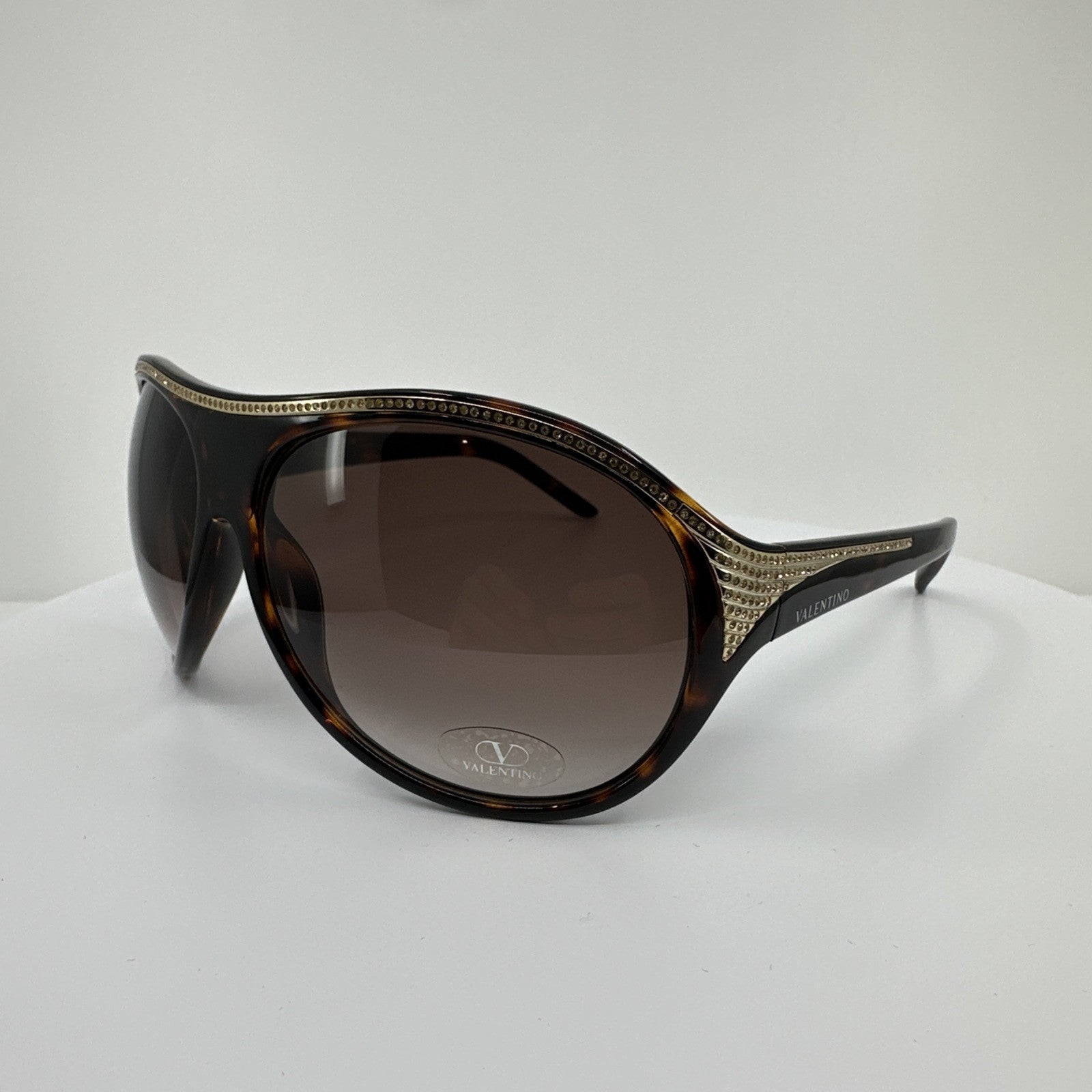Vintage Valentino Valentino 5445/S Tortoise Sunglasses - Super Vision Optical