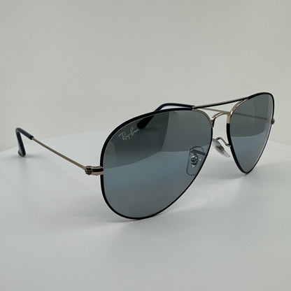 Vintage Ray-Ban RB 3025 Blue Sunglasses - Super Vision Optical