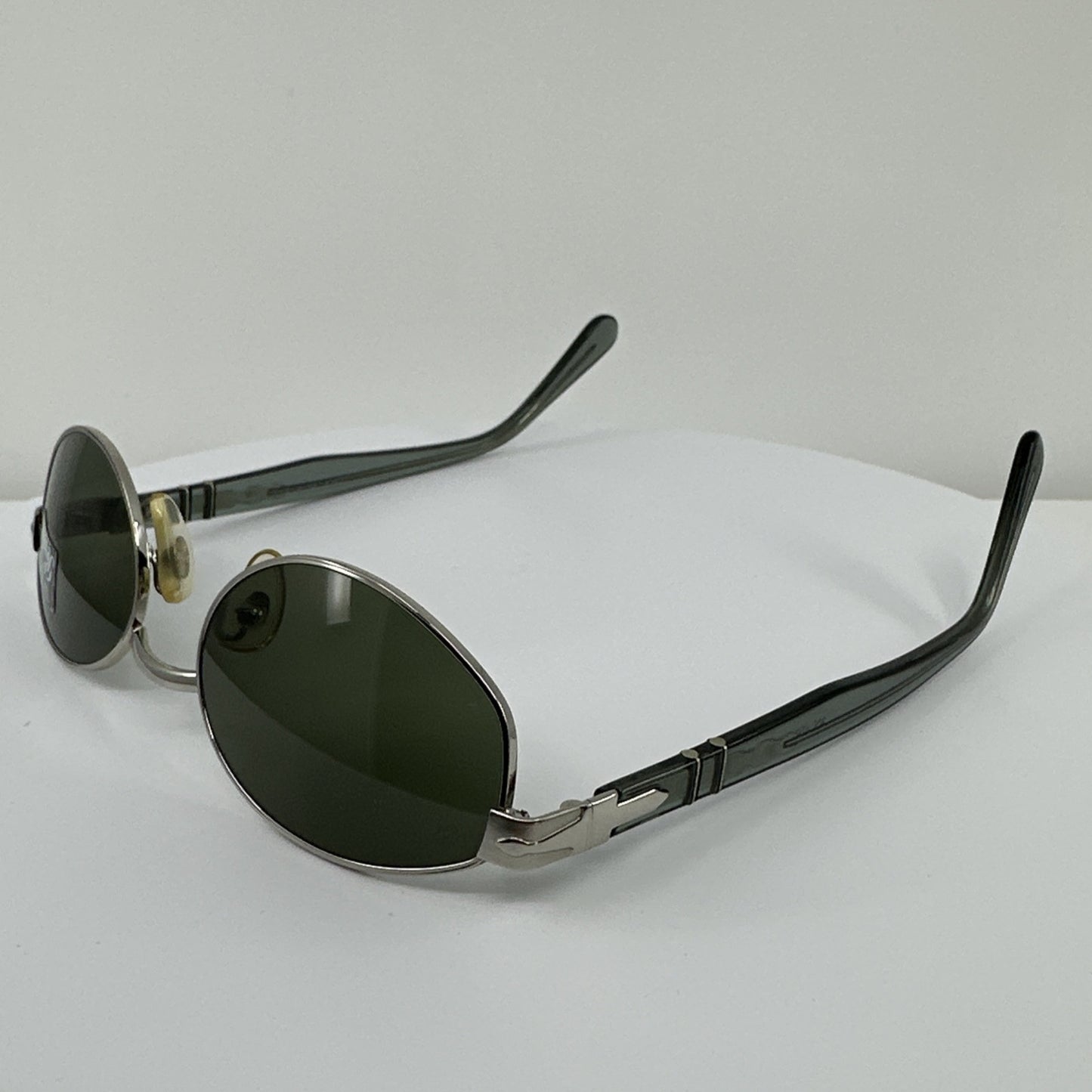 Vintage Persol PE 2042-S Silver Sunglasses - Super Vision Optical