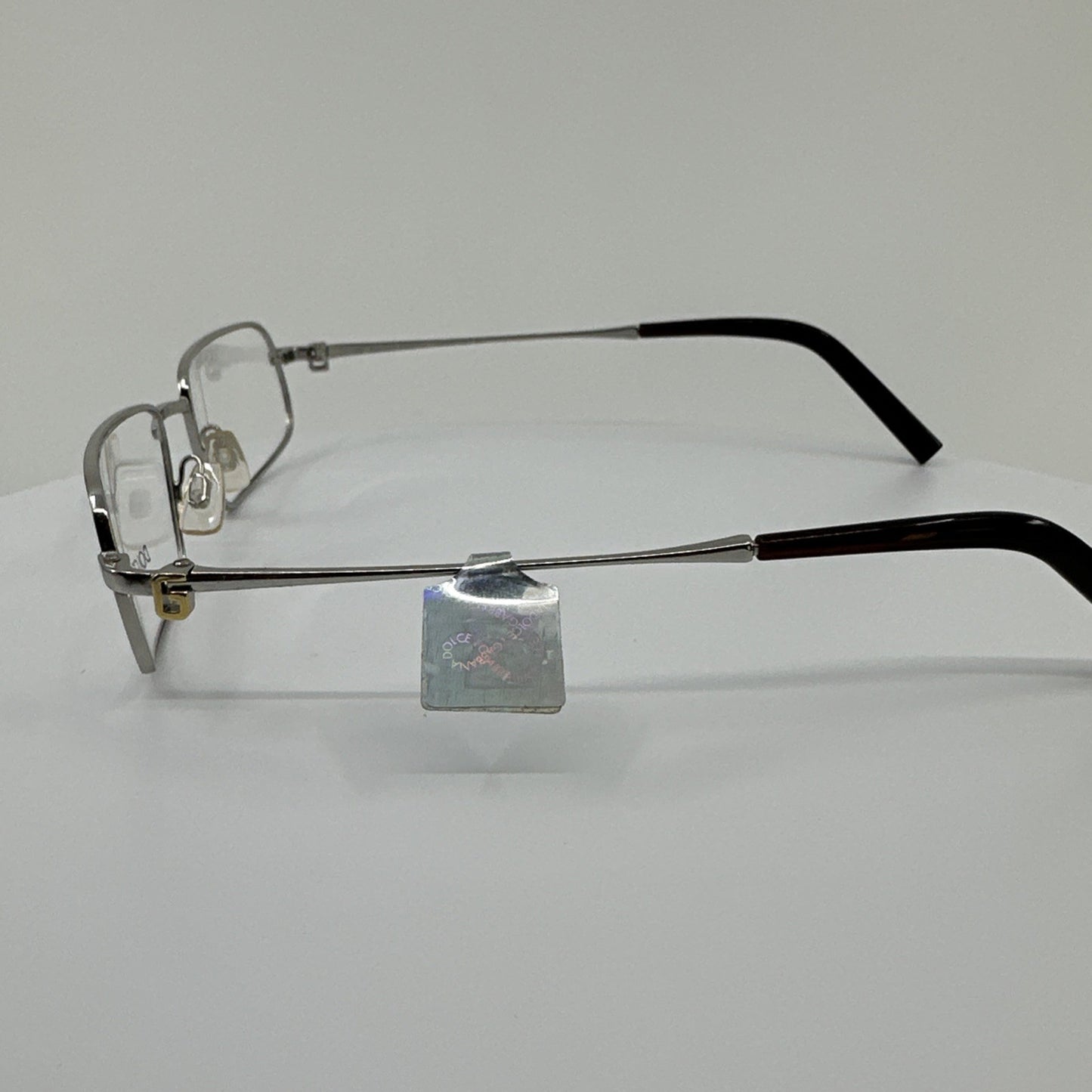 Vintage Dolce & Gabbana DG 457 Silver Eyeglasses - Super Vision Optical