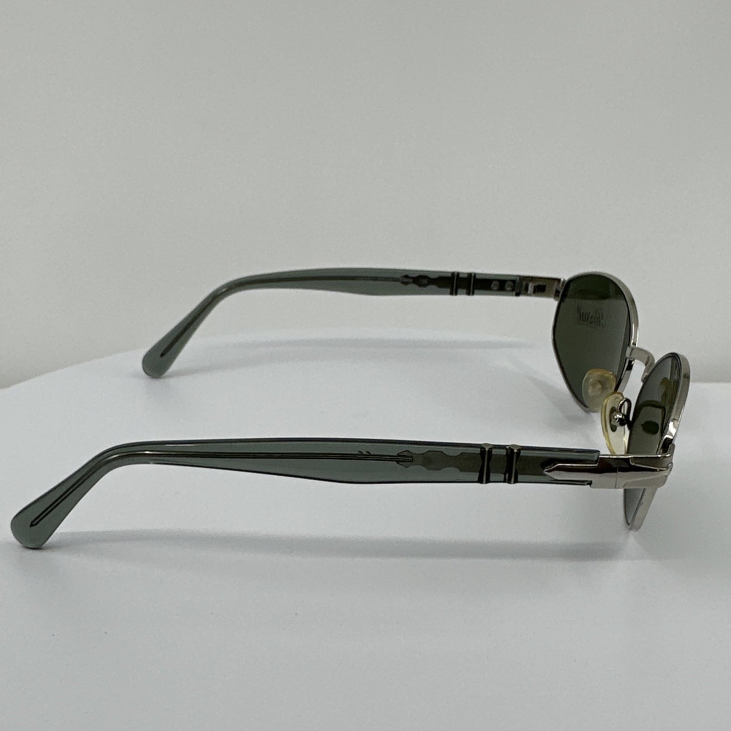 Vintage Persol PE 2042-S Silver Sunglasses - Super Vision Optical