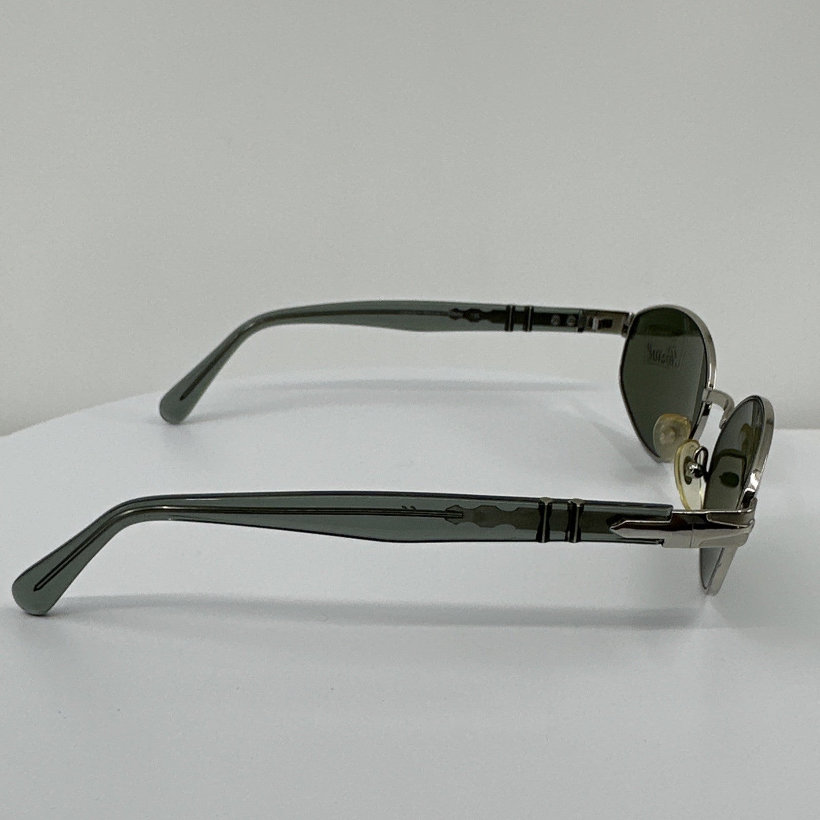 Vintage Persol PE 2042-S Silver Sunglasses - Super Vision Optical