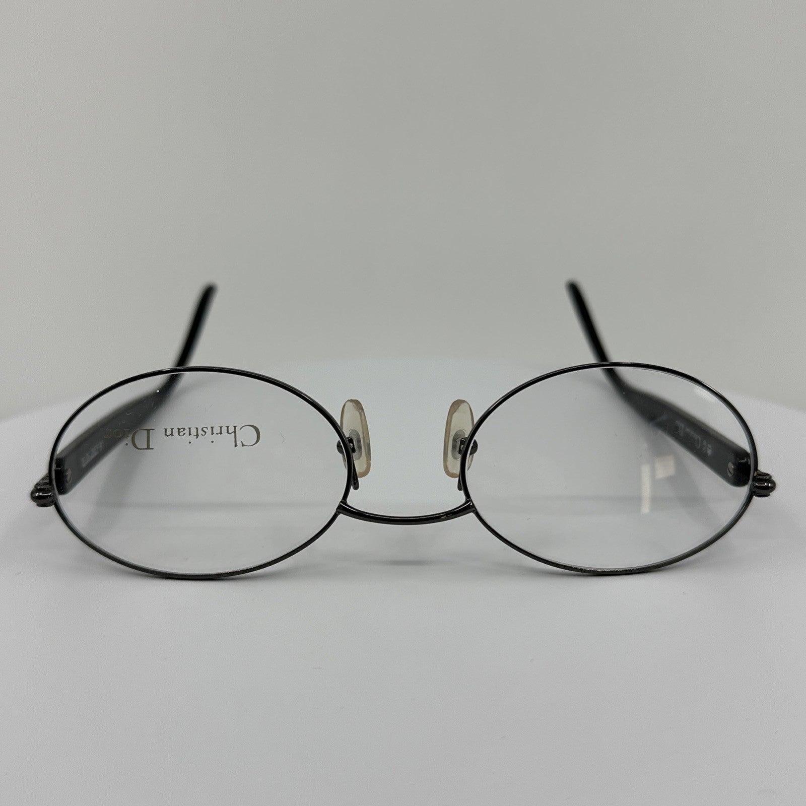 Vintage Christian Dior CD 3510 Gunmetal Eyeglasses - Super Vision Optical