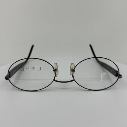 Vintage Christian Dior CD 3510 Gunmetal Eyeglasses - Super Vision Optical