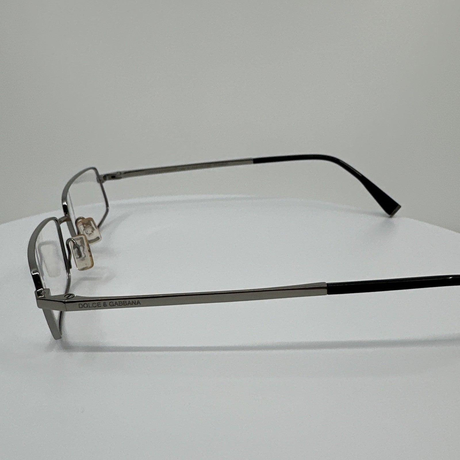 Vintage Dolce&Gabbana DG QUAD RIM MEDIUM GREY Gunmetal Eyeglasses - Super Vision Optical