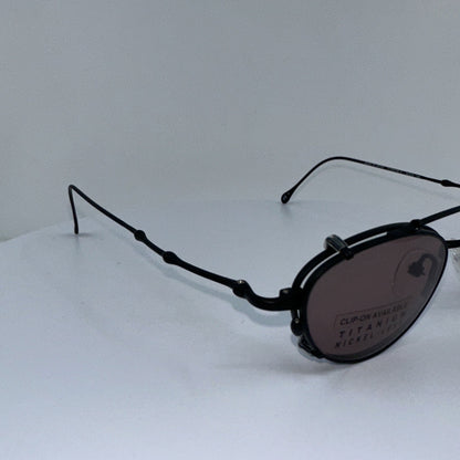 Vintage Jean Paul Gaultier JPG 55-0018 Black Eyeglasses - Super Vision Optical