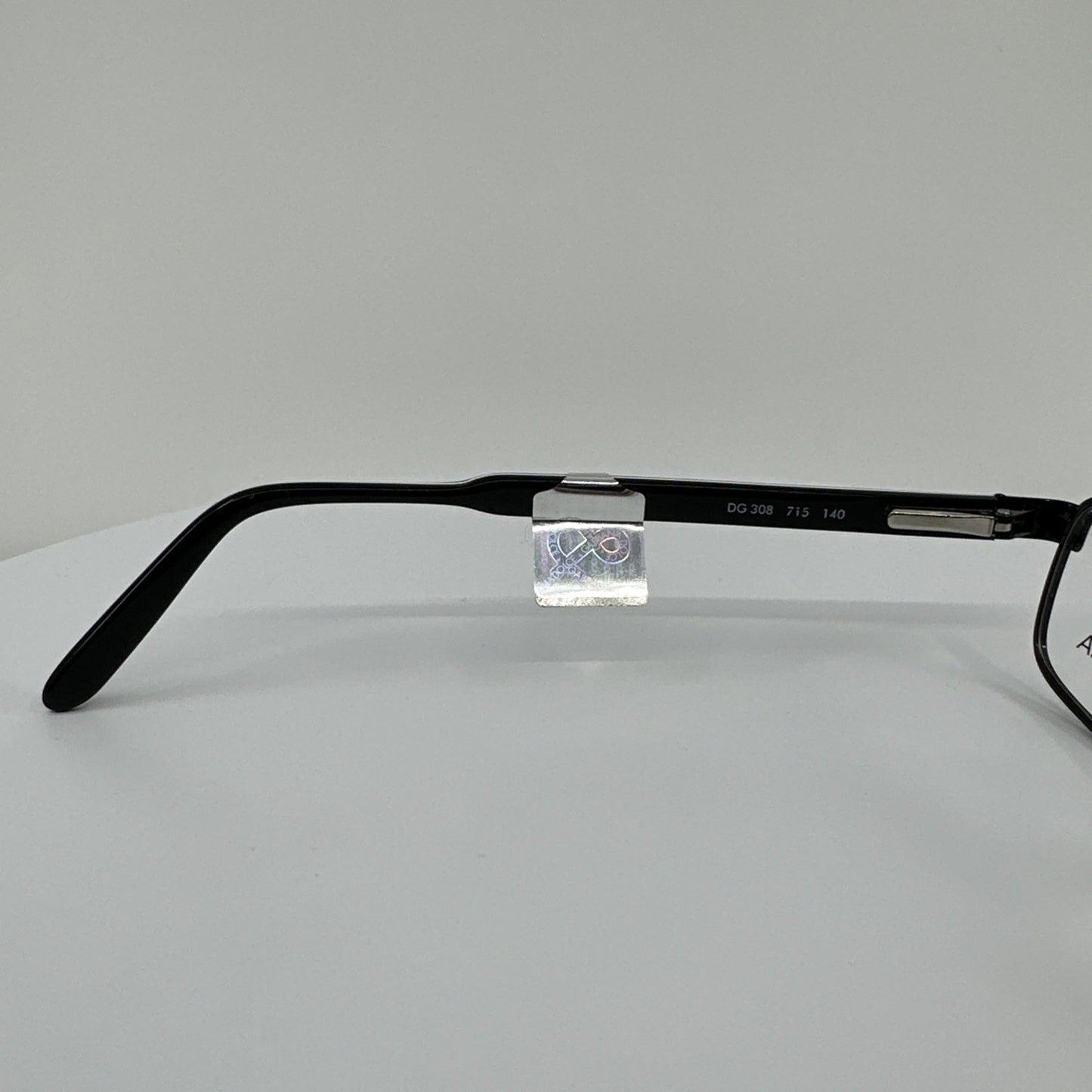 Vintage Dolce & Gabbana DG 308 Black Eyeglasses - Super Vision Optical