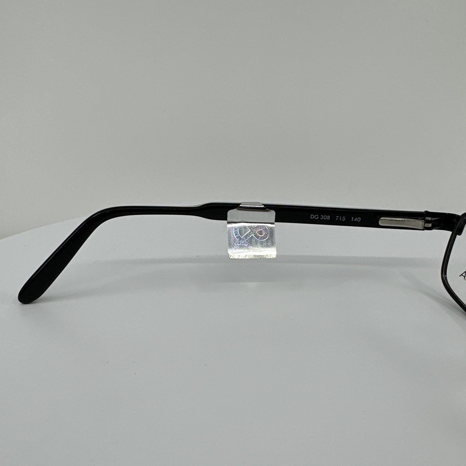 Vintage Dolce & Gabbana DG 308 Black Eyeglasses - Super Vision Optical