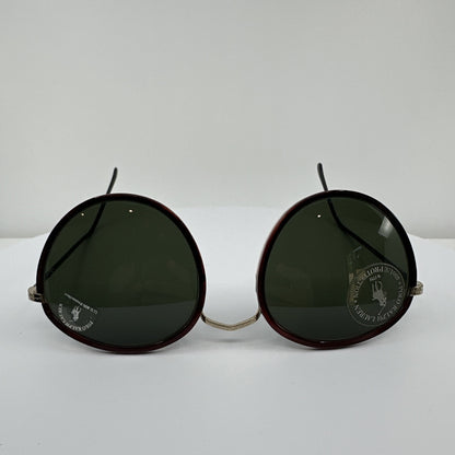 Vintage Polo Ralph Lauren Classic XXVIII By Ralph Lauren Black Sunglasses - Super Vision Optical