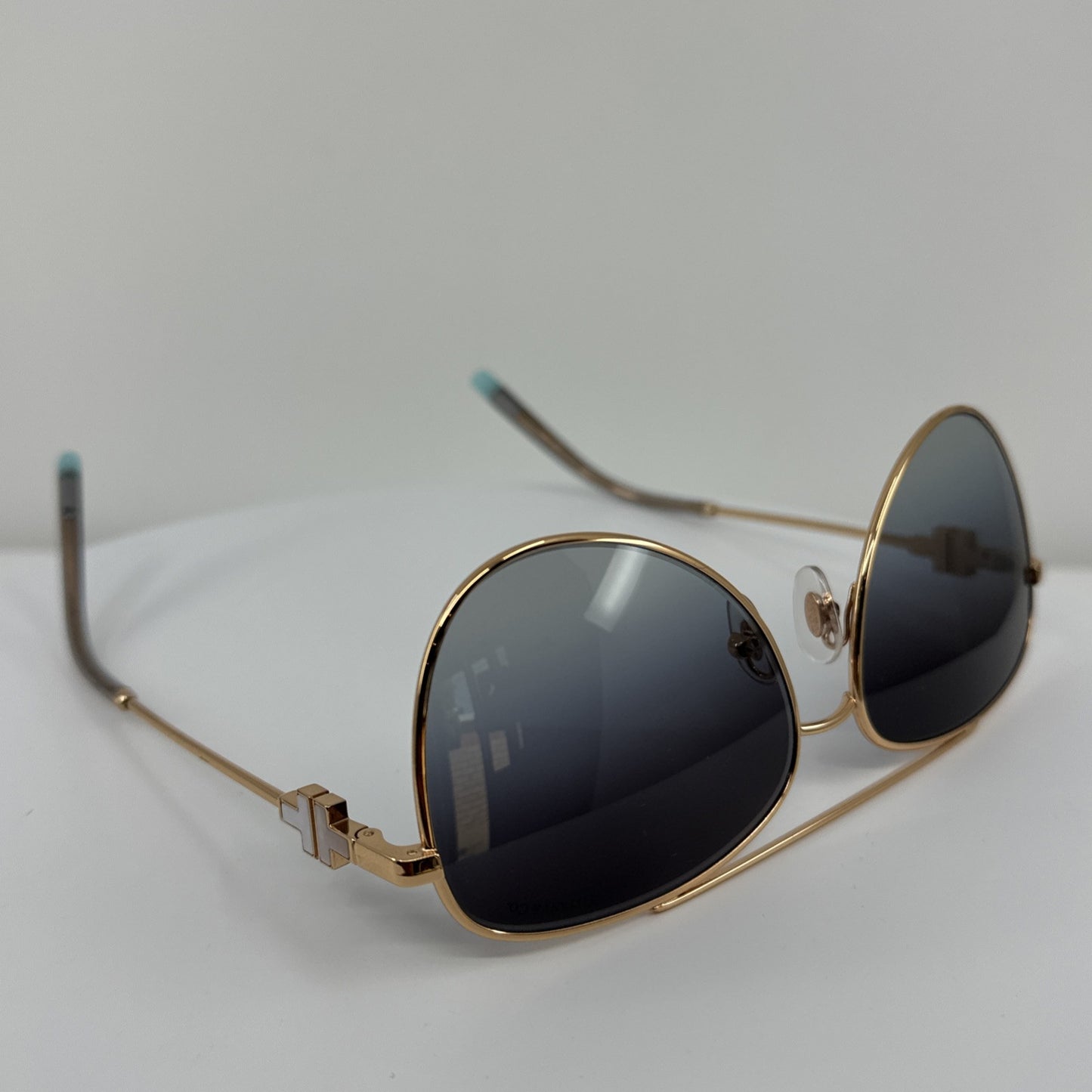 Vintage Tiffany & Co. TF 3080 Gold Sunglasses - Super Vision Optical