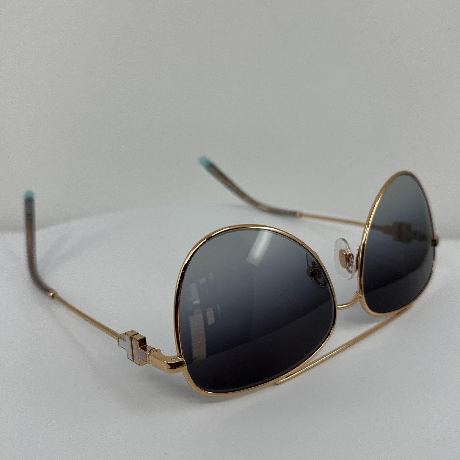 Vintage Tiffany & Co. TF 3080 Gold Sunglasses - Super Vision Optical