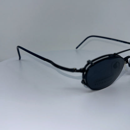Vintage Jean Paul Gaultier JPG 57-0010 Blue Eyeglasses - Super Vision Optical