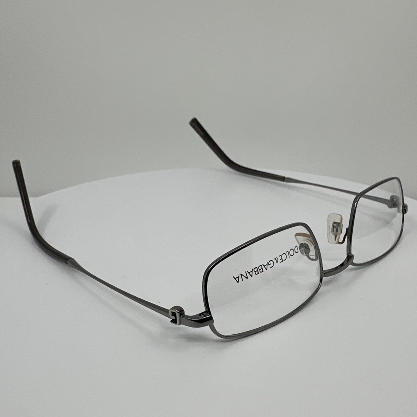 Vintage Dolce & Gabbana DG 457 Gunmetal Eyeglasses - Super Vision Optical