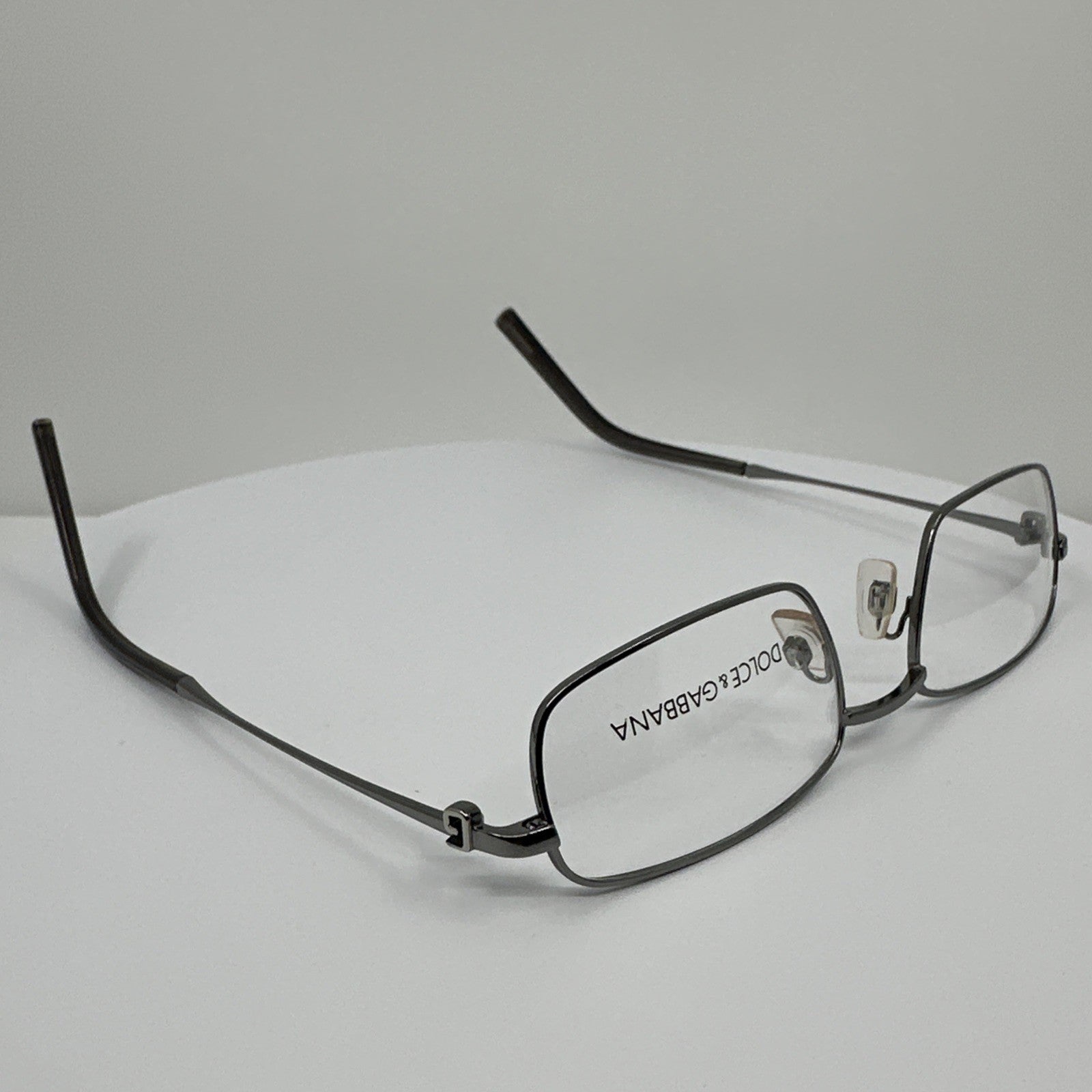 Vintage Dolce & Gabbana DG 457 Gunmetal Eyeglasses - Super Vision Optical