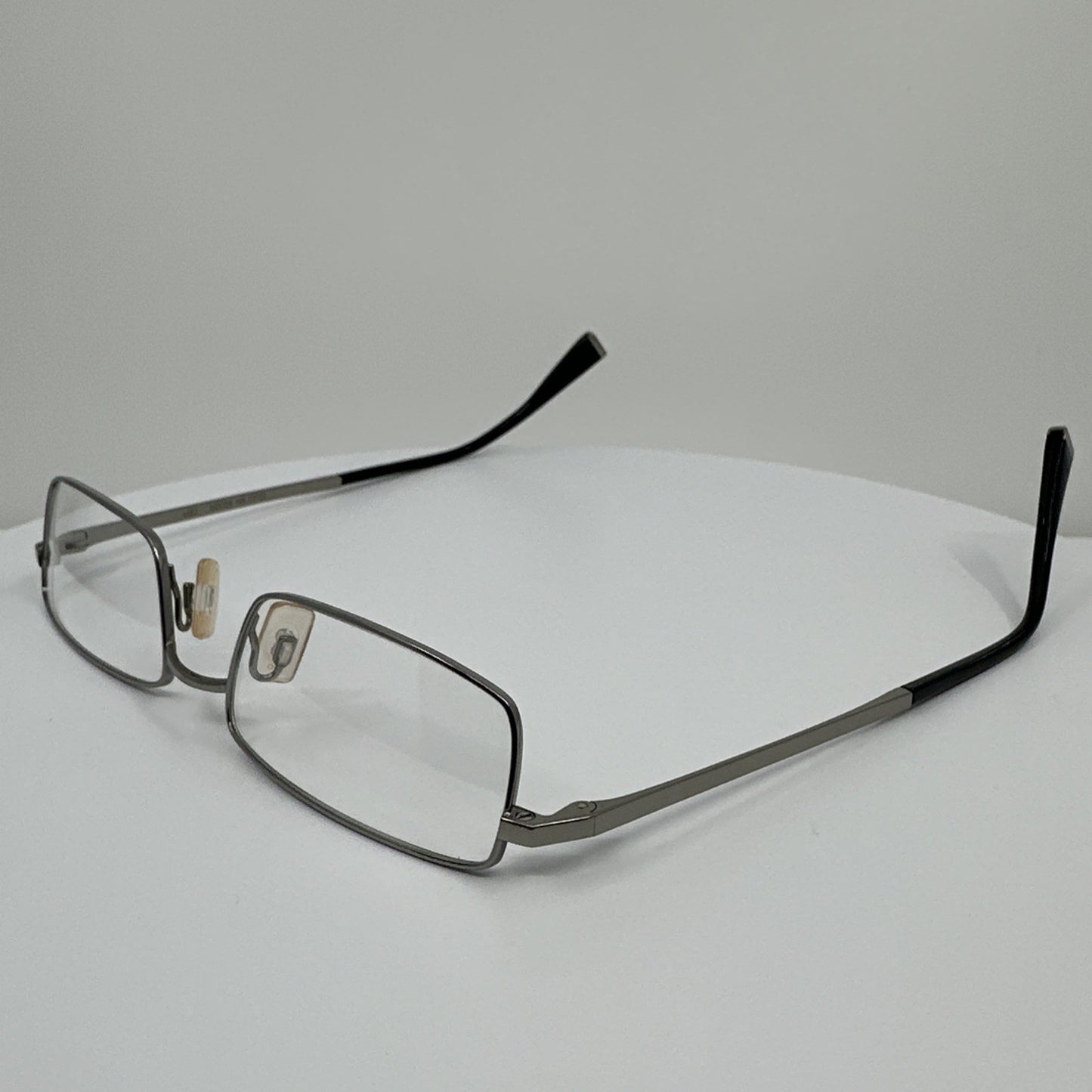 Vintage Dolce&Gabbana DG QUAD RIM MEDIUM GREY Gunmetal Eyeglasses - Super Vision Optical