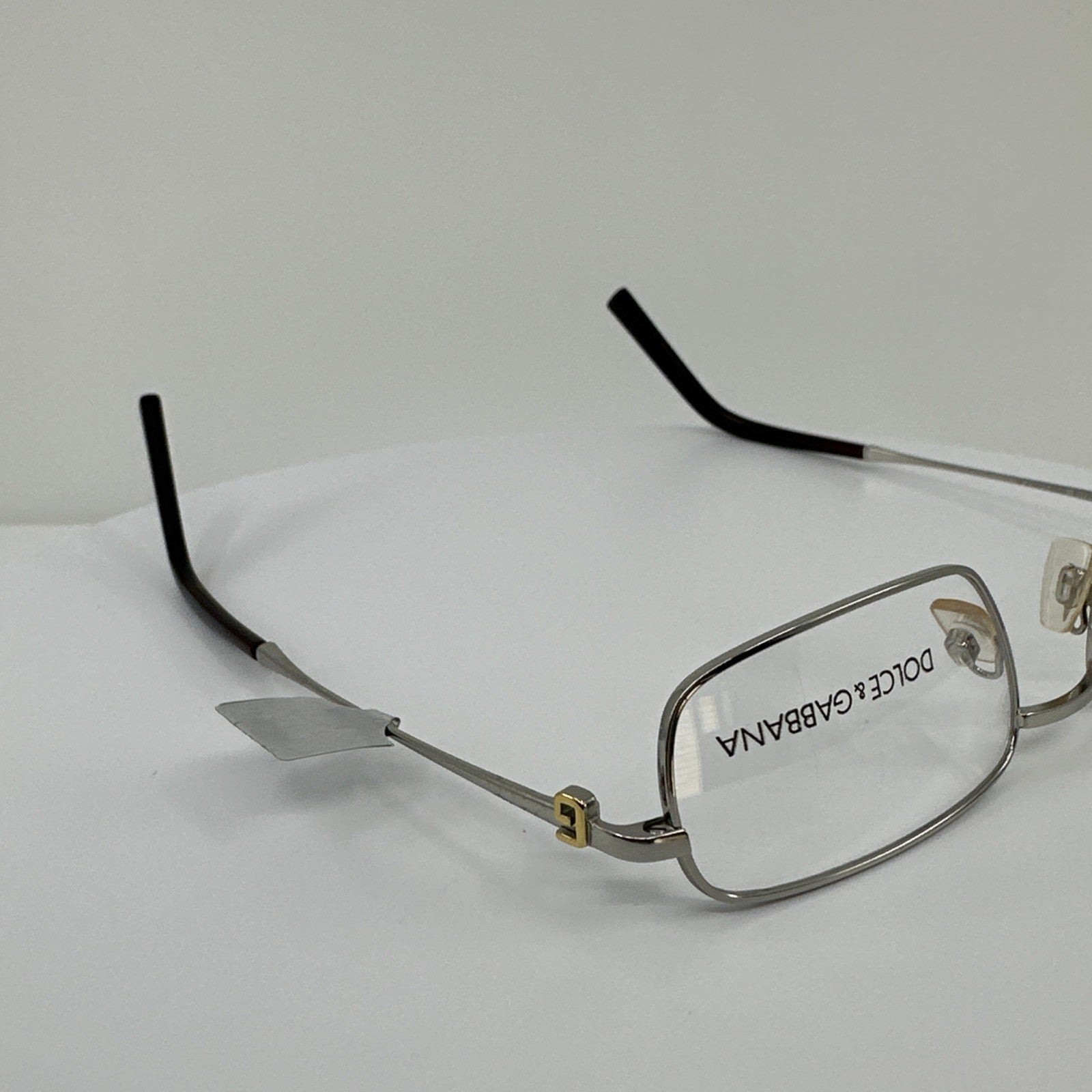 Vintage Dolce & Gabbana DG 457 Silver Eyeglasses - Super Vision Optical